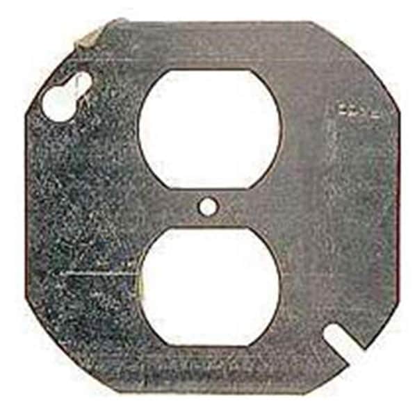 D & H Distributing Box Cover, Switch Box Type, 1 Gang, Duplex Receptacle Cover Type MA778254 - main